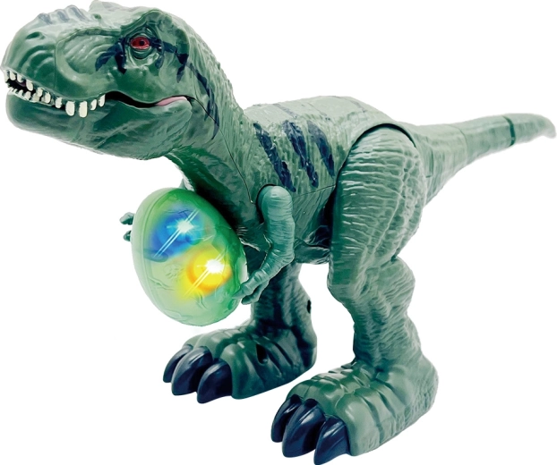 Dinosauro Tyrannosaurus rex con luce e suono 30 cm