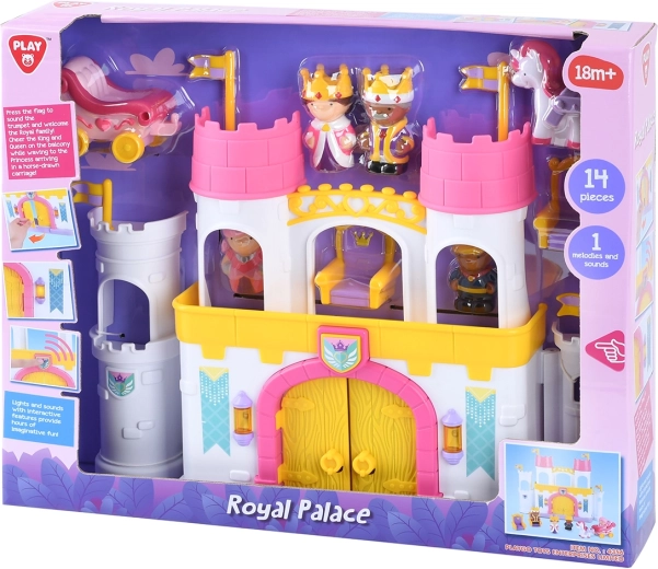 PlayGo palais royal à piles, 14 pièces