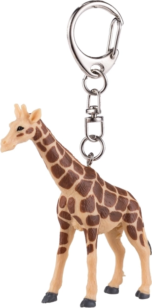 Sleutelhanger met giraffenfiguur