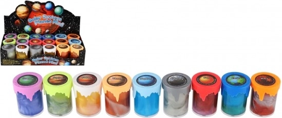 Kovinski sluz v lončku Sončni sistem