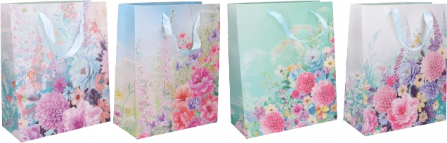 Gift Bag L, 40 × 30 × 12 cm – mix of year-round designs