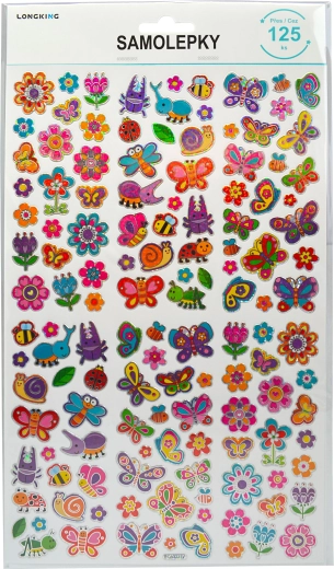 Stickers Meadow Full of Life – set of 100 pcs