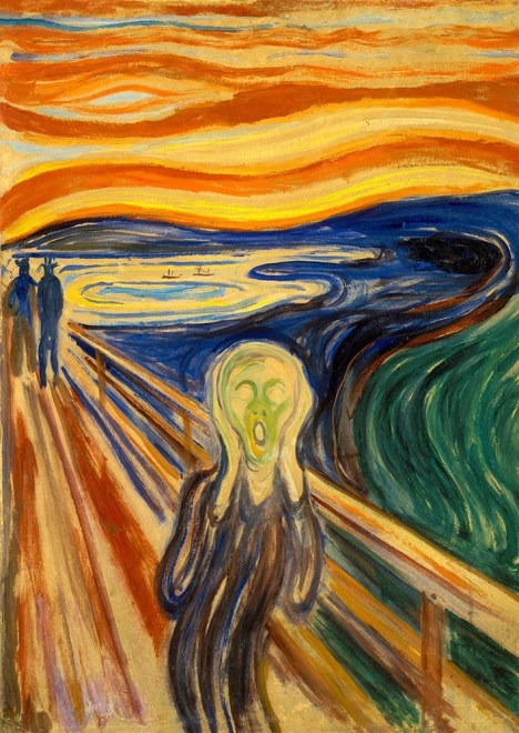 Puzzel Edvard Munch: De Schreeuw 1000 stukjes