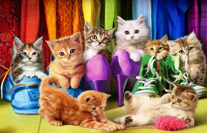 Puzzle EUROGRAPHICS Cat Pride 1000 pieces