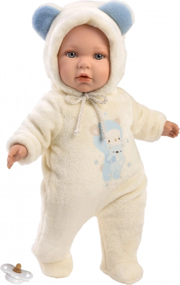 Llorens BABY ENZO realistic baby doll with soft body 42 cm