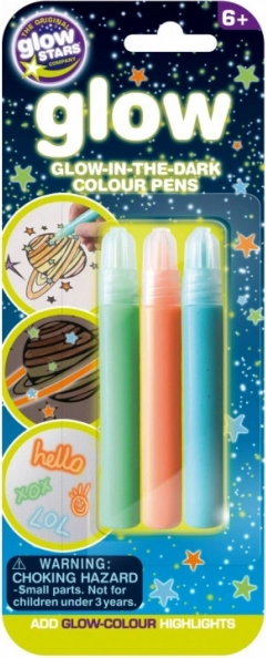 Glow-in-the-dark Brainstorm Markers 3 pcs