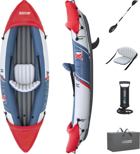 Kayak gonfiabile Bestway Hydro-Force Rapid X1 per 1 persona