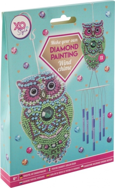 Diamond Painting - Owl Wind Chime