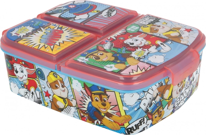 Kids’ multi snack box PAW PATROL with three compartments