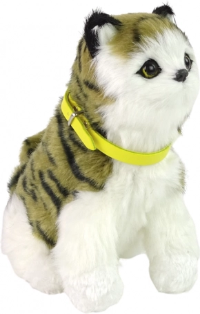 Interactive Plush Kitten – meows, moves head and tail