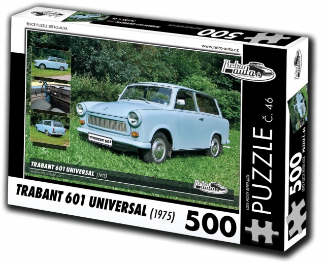 Retro Cars Puzzle Trabant 601 Universal 500 pieces