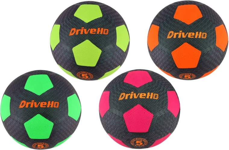 Pallone da calcio misura 5 ad alta visibilità DRIVELLO