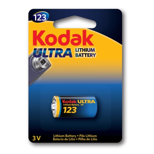 Batteria al litio KODAK 123LA 3 V 1500 mAh