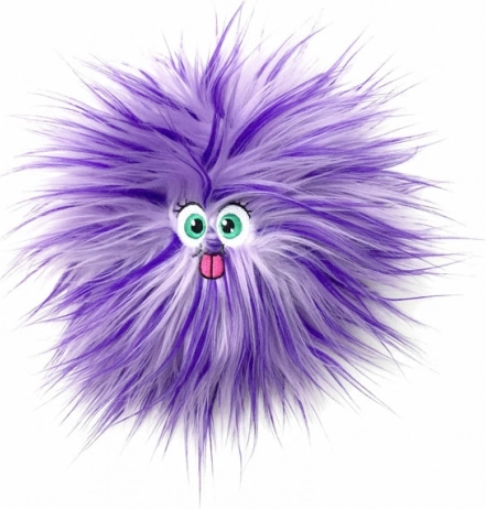 Peluche morbido FLUFFY FRIENDS con effetto pop