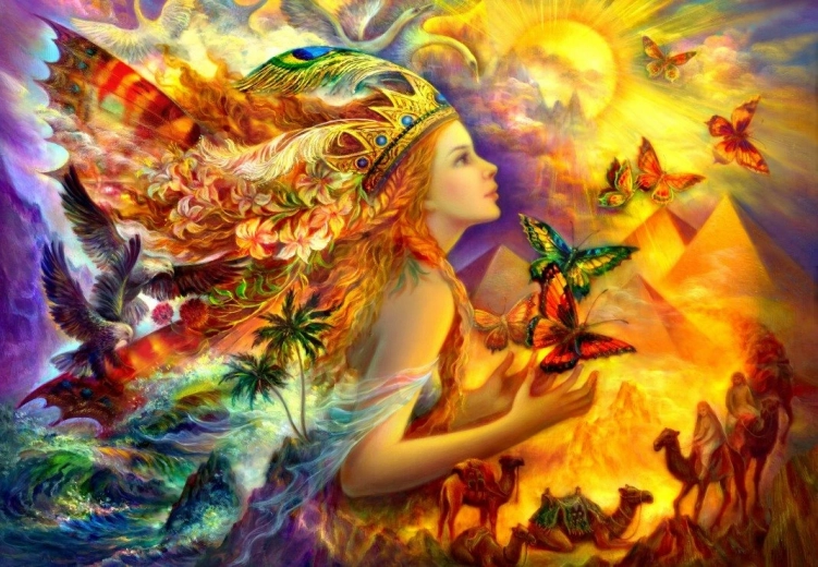 Puzzle Fantastic Colorful World 1000 pieces