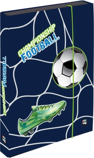 Box per quaderni A4 Jumbo Calcio Oxybag