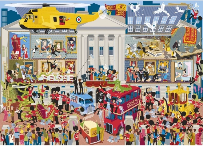 Puzzle Gibsons Buckingham Palace – Onder de motorkap (1000 stukjes)
