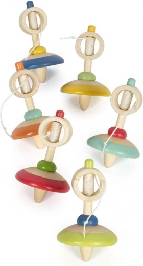 Wooden Duck with String