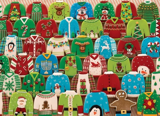 Puzzle COBBLE HILL Ugly Christmas Sweaters 1000 pieces