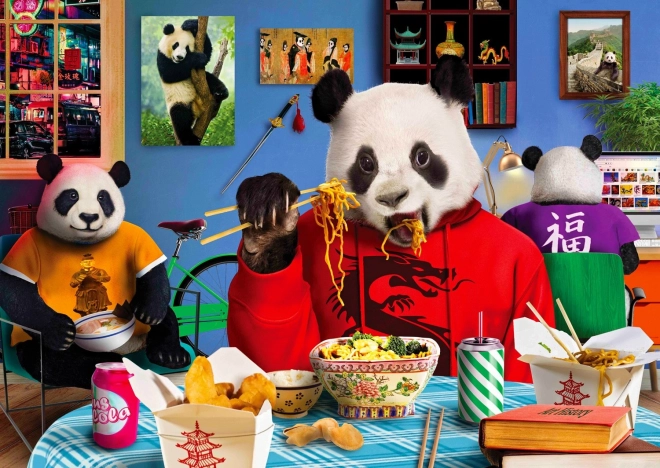 Puzzle Chinese fast food 1000 pieces