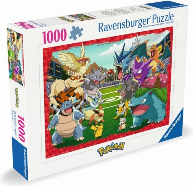 Puzzle 1000 Pieces POKÉMON Ultimate Battle Ravensburger