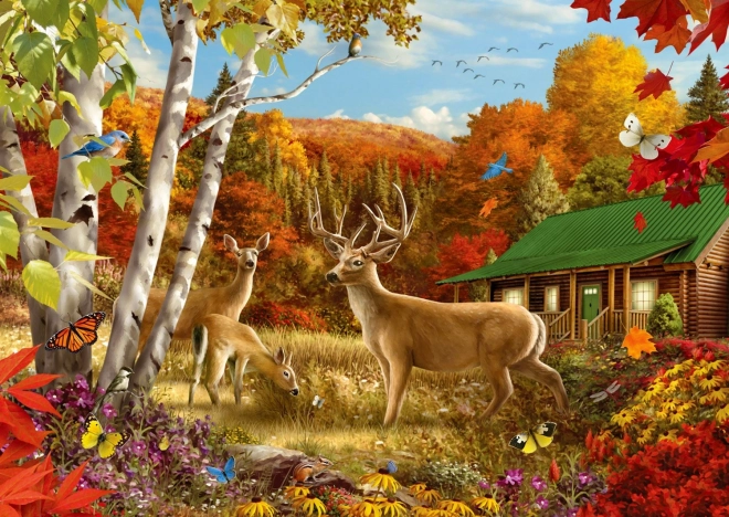 Puzzle ENJOY Ergens op het veld 1000 stukjes