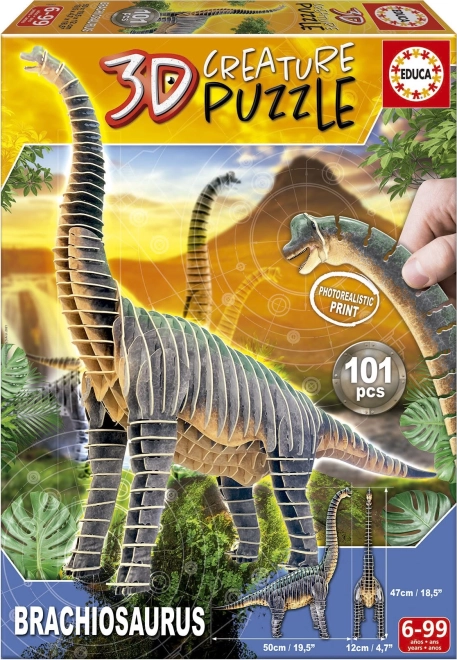3D-puzzel Brachiosaurus - 101 stukjes