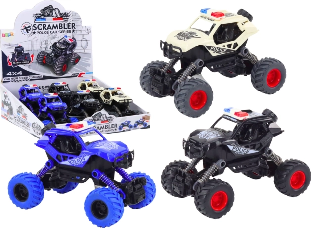 Voiture de police à friction