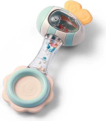 BabyOno sonaglino con massaggiagengive Bee 3m+