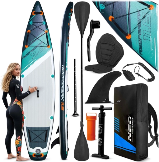 Paddleboard gonflable Reefbreak 350 × 81 × 15 cm Neo‑Sport