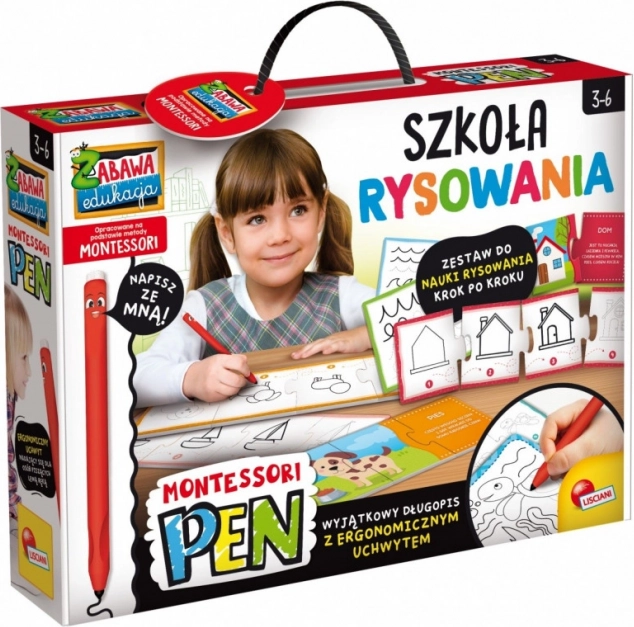 Montessori komplet za risanje s peresom