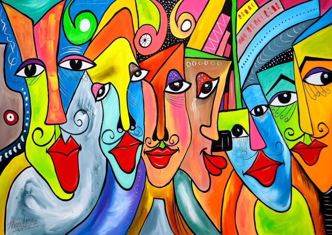 Puzzel Gezicht van het Leven 1000 Stukken