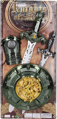 Knight Set with Medieval Sword