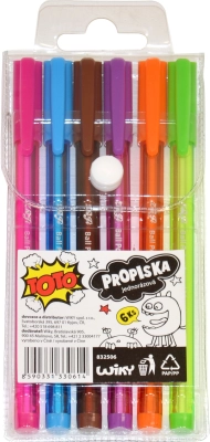 Ensemble de stylos colorés TOTO