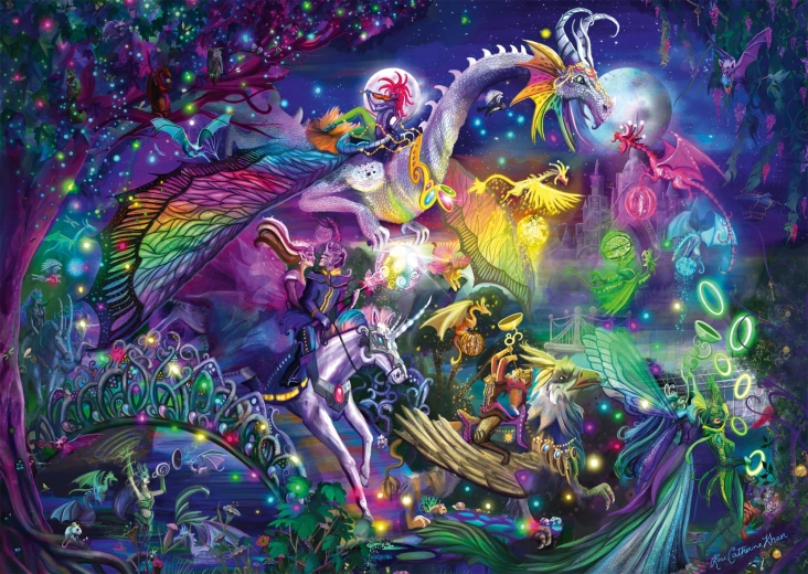 Puzzle Summer Night Circus 1000 Pieces SCHMIDT