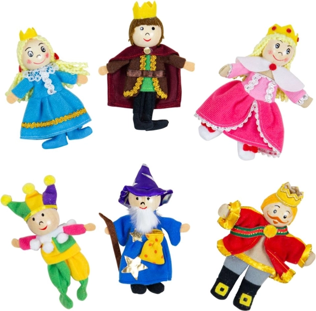 Finger Puppets Fairy Tale Characters Kingdom