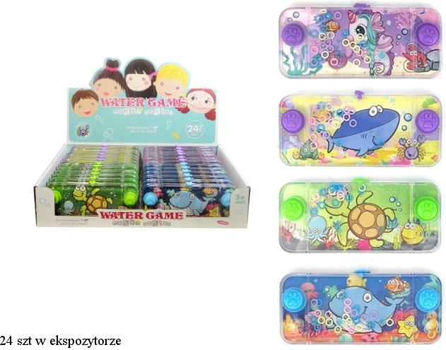 Jeu d’eau de poche à motif marin