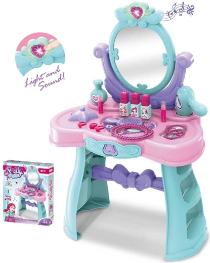 Toaletní stolek se světlem a hudbou pro děti