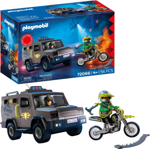 Playmobil SWAT tactische wagen met figuren en accessoires