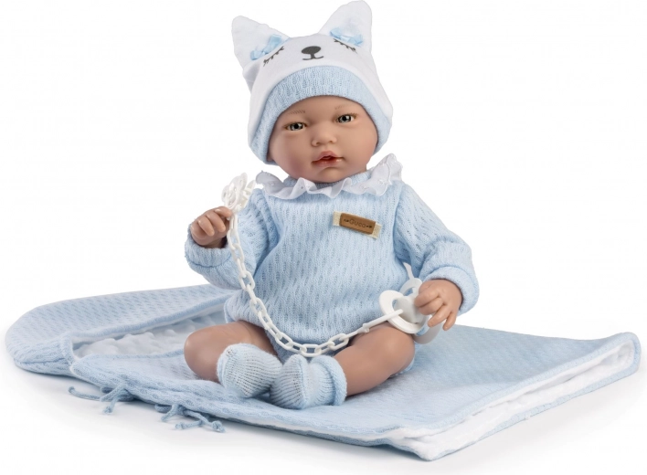 Guca realistic baby doll with sounds 38 cm