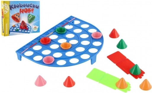 Kloboučku, hop! skill-based family game
