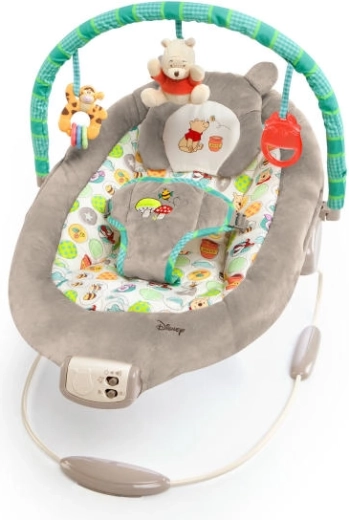 Transat vibrant avec mélodies DISNEY Baby WINNIE THE POOH Dots & Hunny, 0 m+, jusqu’à 9 kg