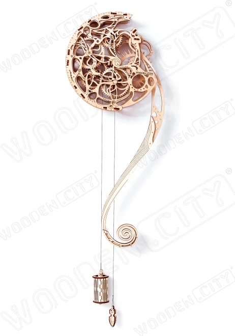 WOODEN CITY 3D Puzzle Pendulum 121 pieces