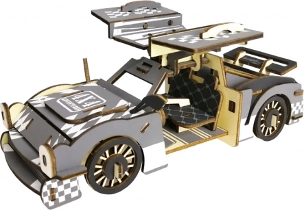 Houten 3D-puzzel sportauto Woodcraft