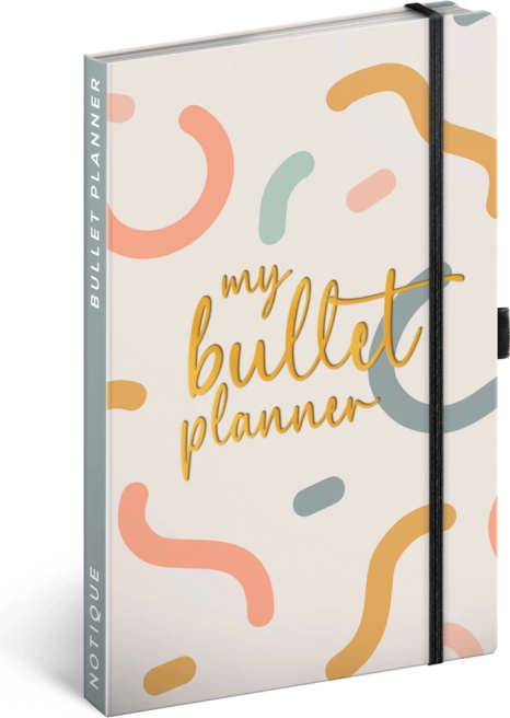 Týdenní nedatovaný diář My Bullet Planner 13 × 21 cm