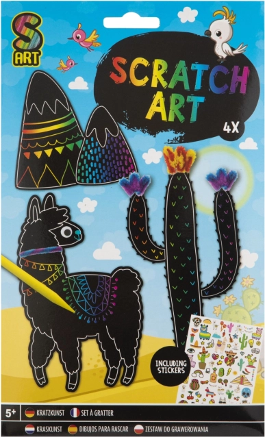 Kreatywny zestaw: stwórz własne zdrapywane zwierzątka – Zwierzątka