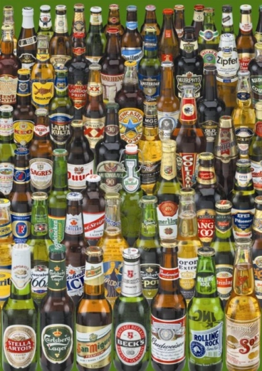 Puzzle bier 1000 stukjes EDUCA