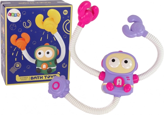 Jouet de bain astronaute crabe à piles