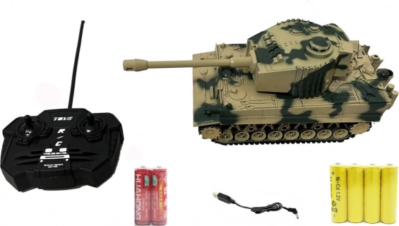 RC tank with remote control