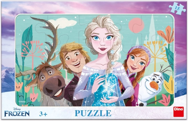 Puzzle Frozen: Family 15 Pieces